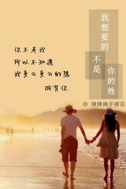 我想要的不是你的姓